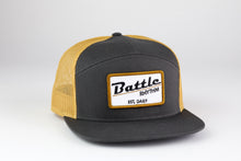 Load image into Gallery viewer, Battle Rhythm Hat CHARCOAL/OLD GOLD
