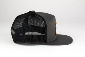 Battle Rhythm Hat CHARCOAL/WHITE