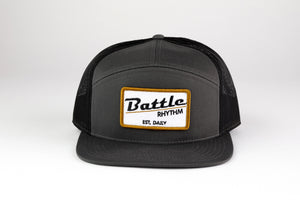 Battle Rhythm Hat CHARCOAL/WHITE