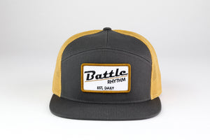 Battle Rhythm Hat CHARCOAL/OLD GOLD