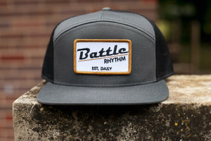 Battle Rhythm Hat CHARCOAL/WHITE