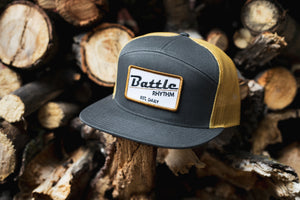 Battle Rhythm Hat CHARCOAL/OLD GOLD